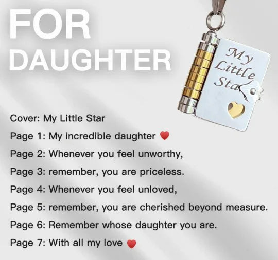 π Custom Engraved Book Locket Necklace β Personalized Photo Pendant