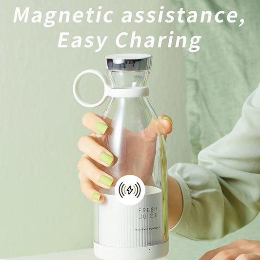 Mini Portable Blender – 350ml USB Rechargeable Smoothie & Juice Maker