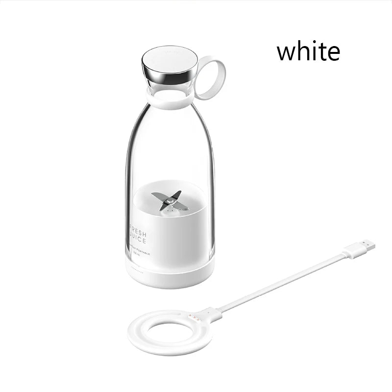Mini Portable Blender – 350ml USB Rechargeable Smoothie & Juice Maker