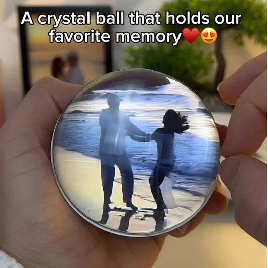 Personalized Memory Crystal Ball – Capture Your Most Cherished Moments