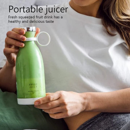 Mini Portable Blender – 350ml USB Rechargeable Smoothie & Juice Maker